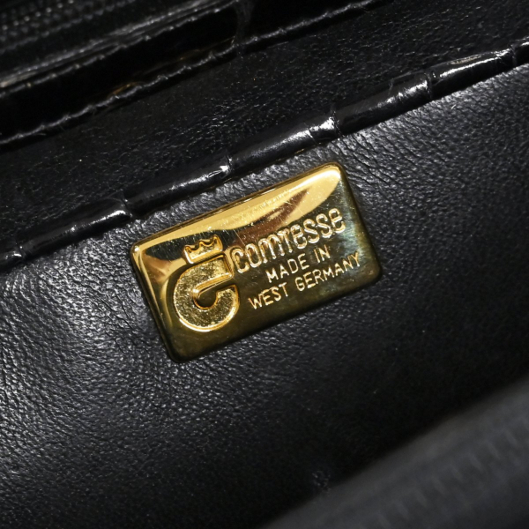 COMTESSE - 本物 超美品 コンテス 最高級クロコダイル セリューロック