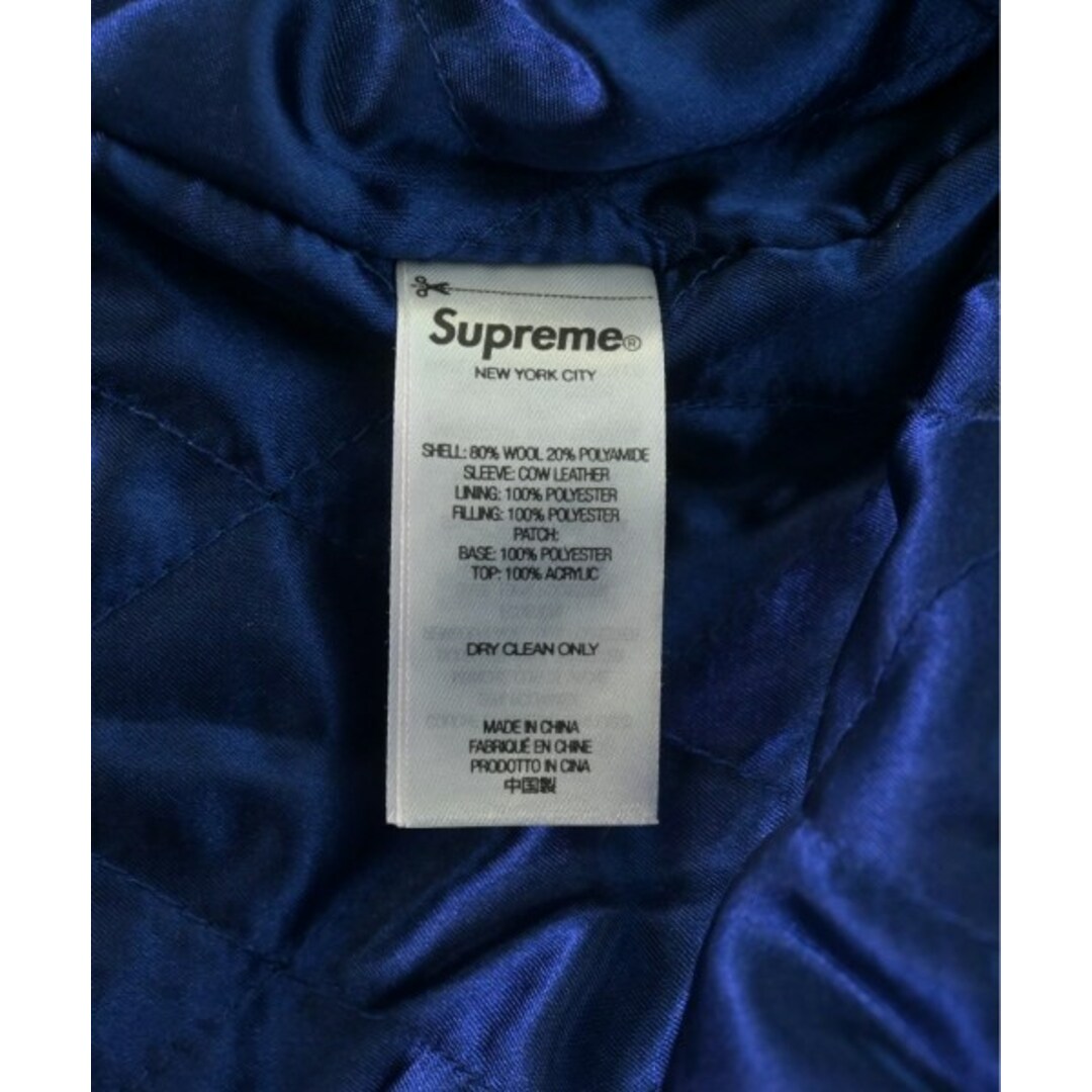 Supreme - Supreme シュプリーム スタジャン M 青xアイボリー 【古着