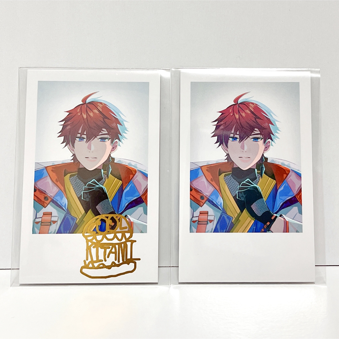 にじさんじ 北見遊征 3SKM ランダムチェキ風カード デビュー サインの