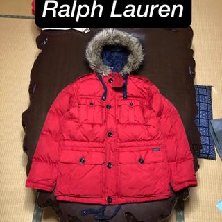 POLO RALPH LAUREN（ダウンジャケット ・ レッド/赤色系）のフリマ
