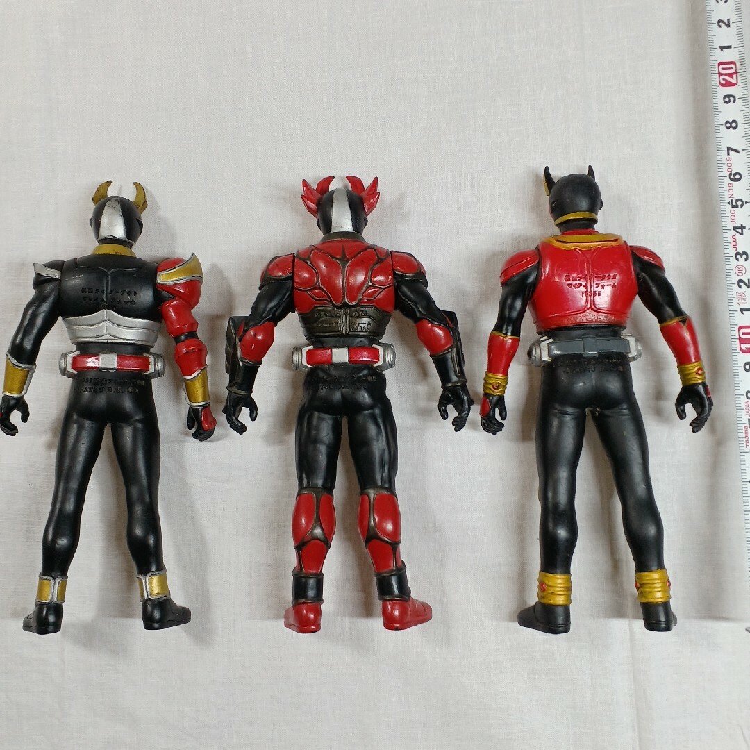 BANDAI - 仮面ライダー アギト クウガ ソフビ フィギュア 当時もの7体