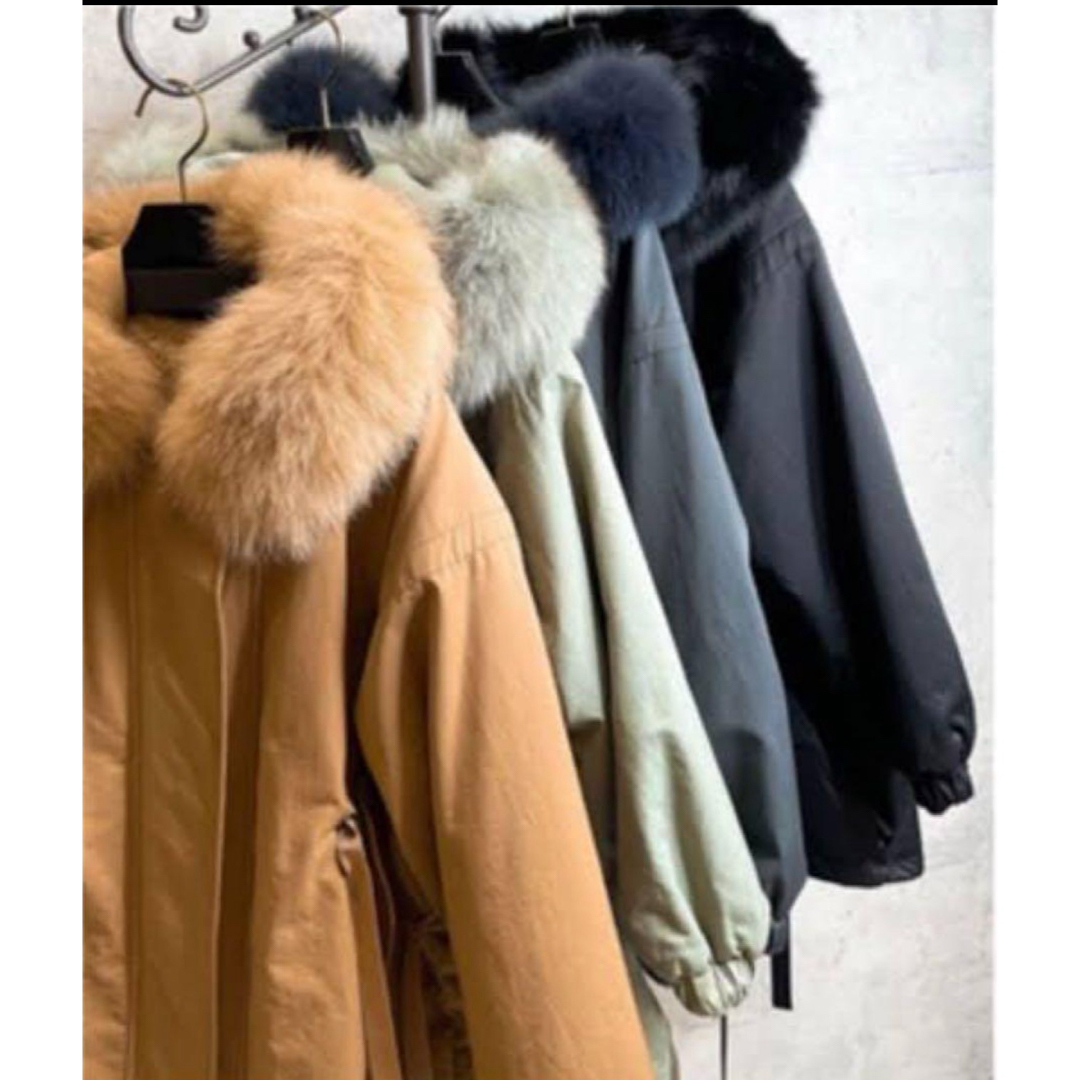 Pauline Bleu - ポリーヌブロー リアルファーコートの通販 by りちひな