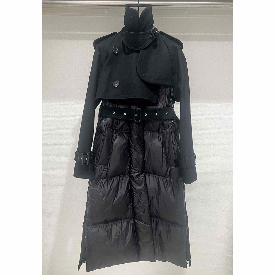sacai - sacai Wool Melton x Padded Coat サカイ コートの通販 by u