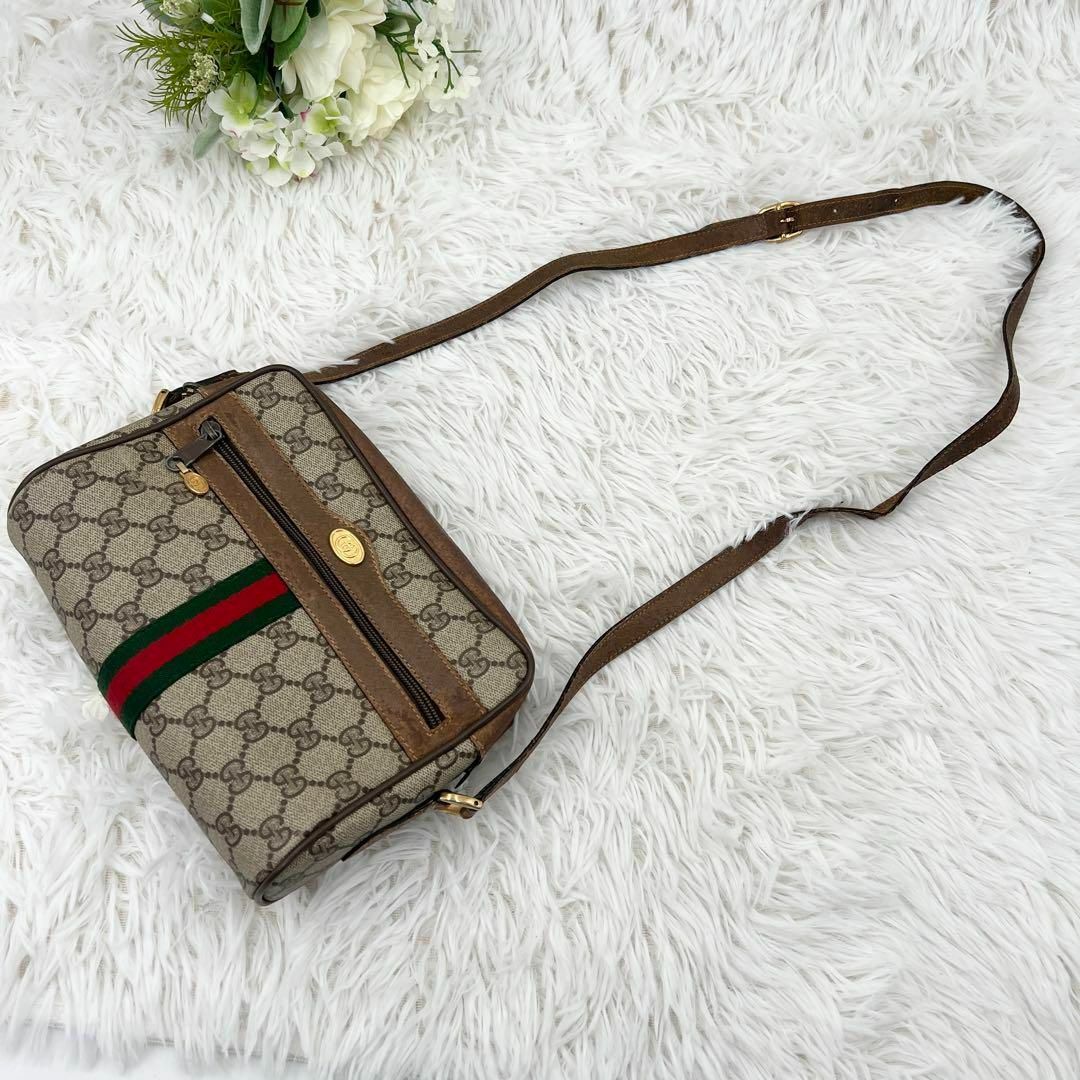 GUCCI - 【レア】グッチ オールドグッチ シェリーライン ショルダー