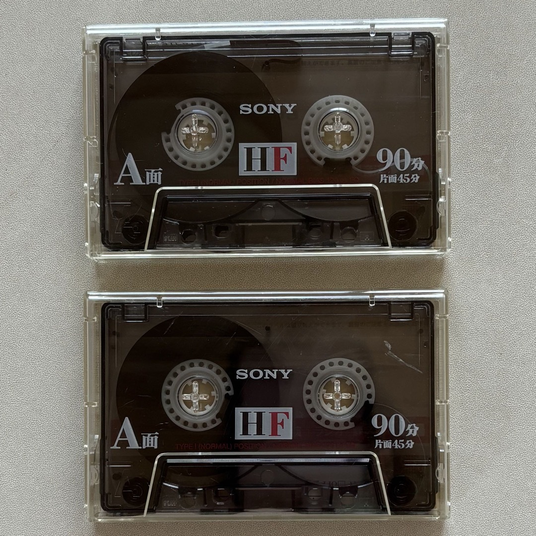 SONY - ソニー カセットテープ 90分 2点セット 新品 未使用 SONY HFの