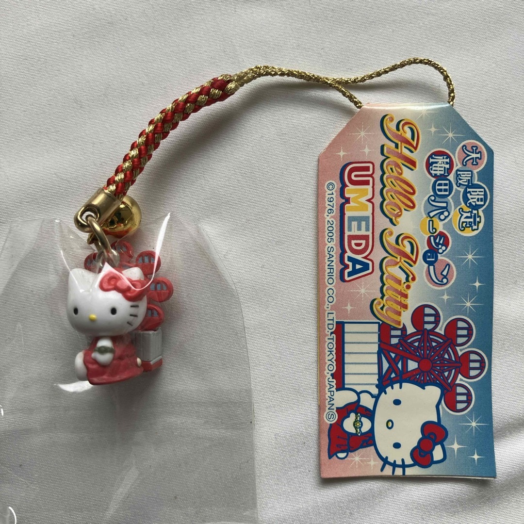 ハローキティ - ご当地キティ 大阪限定 梅田バージョン 観覧車 根付け