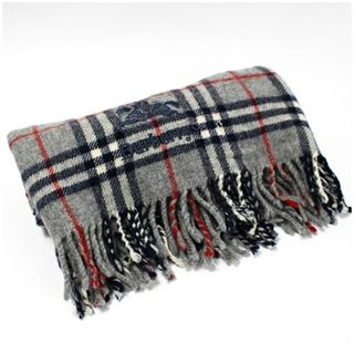 BURBERRY - 値下 バーバリー タオルケット 西川産業 日本製 ブルー