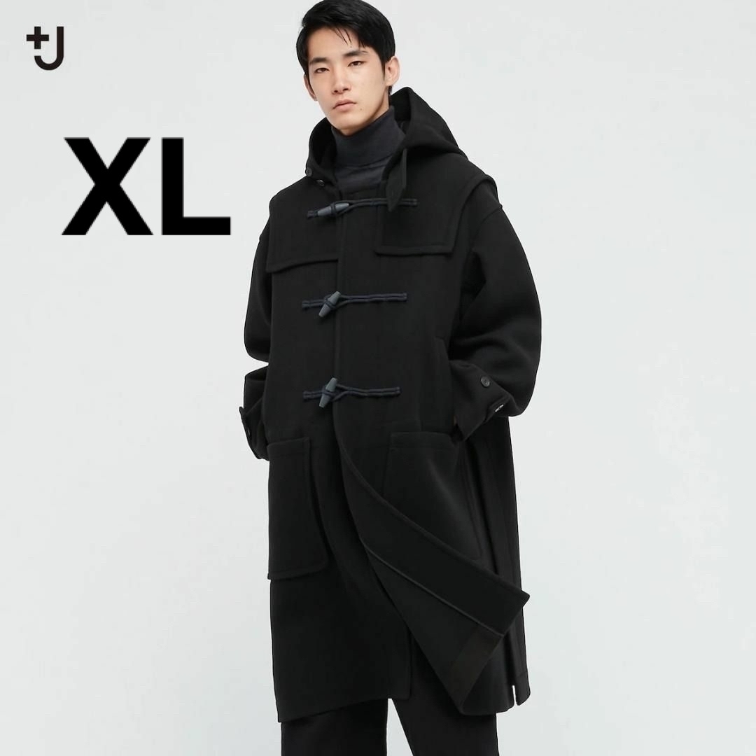 UNIQLO - 新品 XL UNIQLO+J ウールオーバーサイズダッフルコートの通販