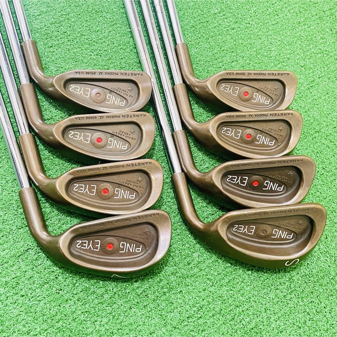 PING ピン EYE2 ベリリウムカッパー オレンジドット アイアンセット