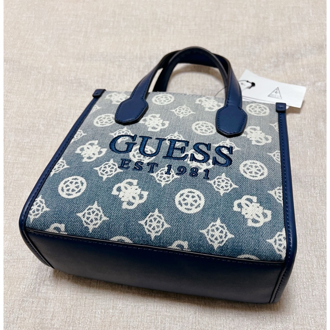 GUESS - 新品 未使用 Guess デニム2wayバック ハンドバック ショルダー