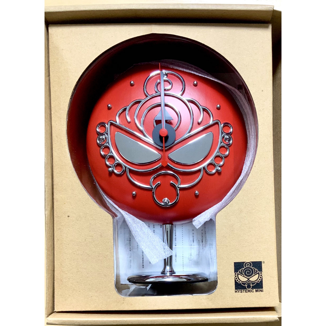 HYSTERIC MINI - ヒスミニ☆正規品☆新品☆木製☆置き時計☆赤☆VIP