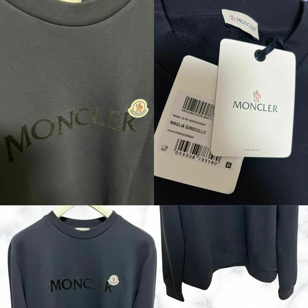 MONCLER - ☆新品未使用タグ付き☆MONCLER レタリングロゴ スウェット