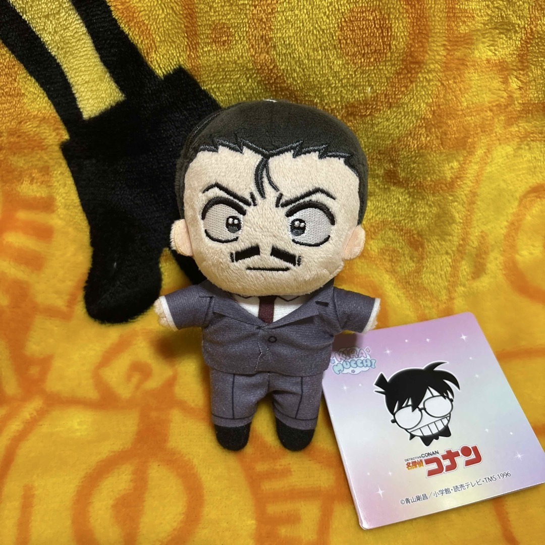 名探偵コナン KIRA MUCCHI ミニぬいぐるみ 毛利小五郎の通販 by 弾丸's