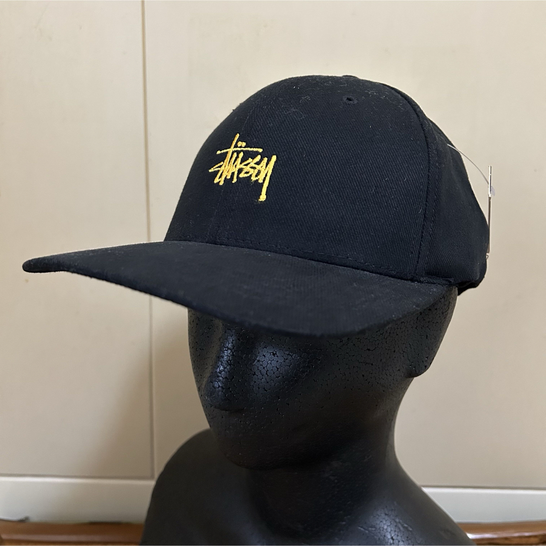old STUSSY 90s キャップ 紺タグ 90～00s OLD STUSSY⁄S Logo Mesh Cap⁄