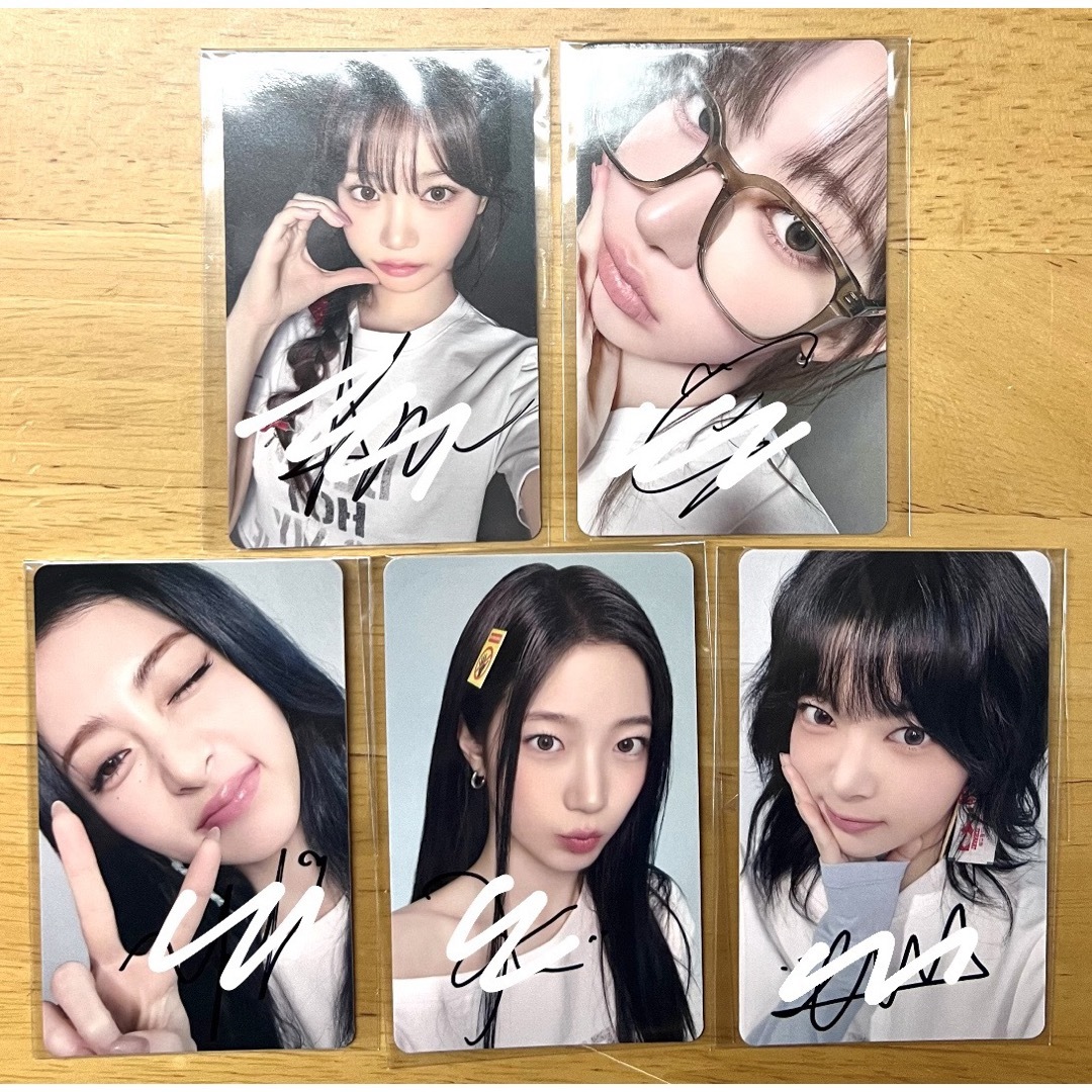 LE SSERAFIM ルセラ SPAGHETTI ユニバ 直筆サイン サクラ LE SSERAFIM