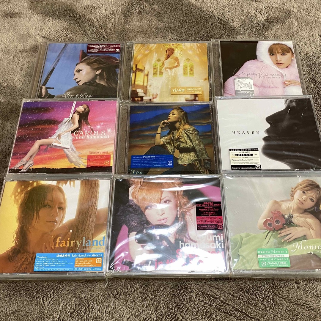 浜崎あゆみCDシングルアルバムセット34枚の通販 by kiki's shop｜ラクマ