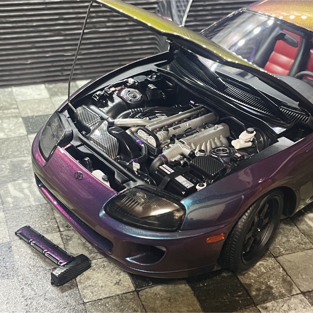 399台限定 1/18 WHELART トヨタ JZA80 スープラ 2JZ 399台限定 1/18