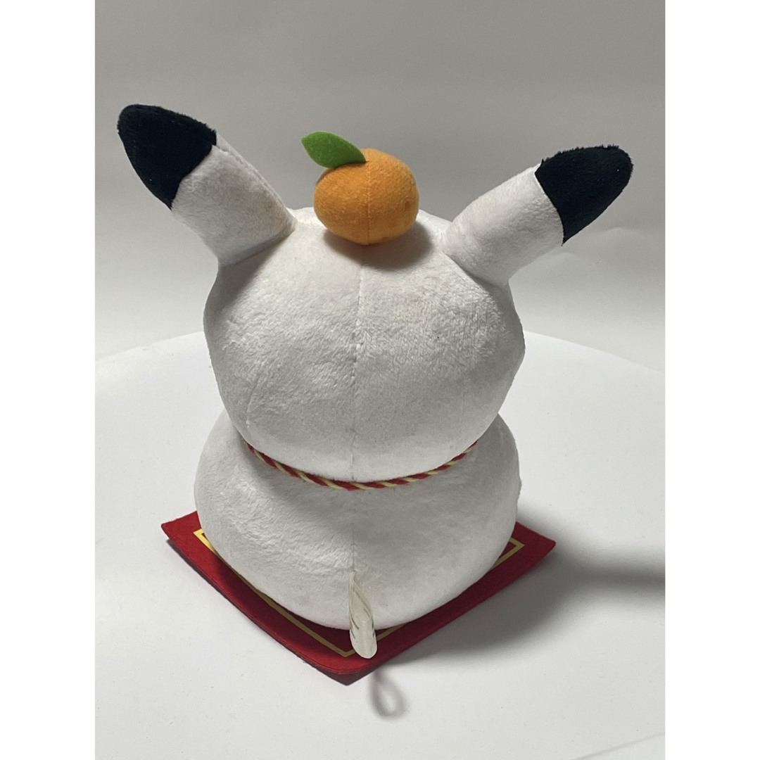 2015年 ポケモンセンター限定 お正月ピカチュウ ぬいぐるみ（鏡餅