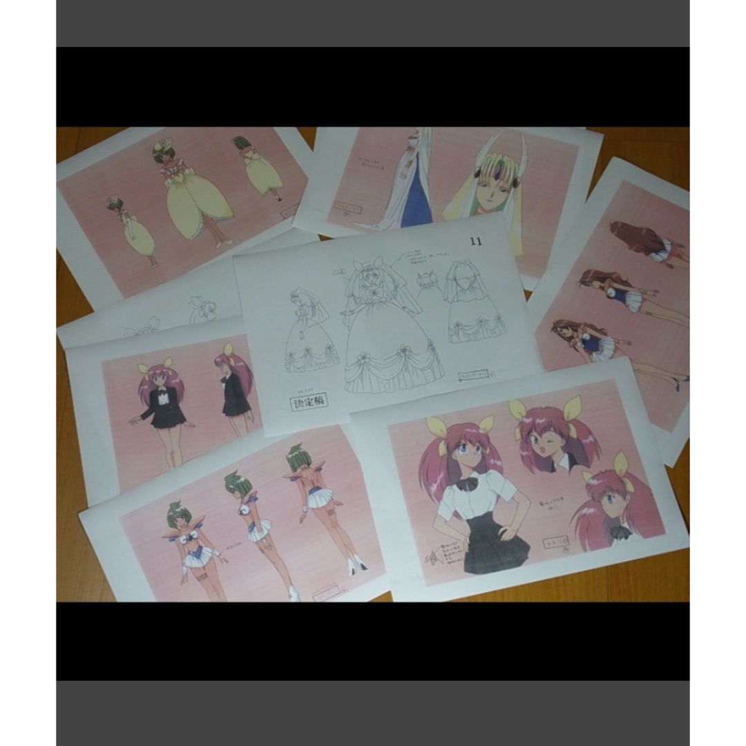 愛天使伝説ウェディングピーチ 設定資料 ストア 約313枚