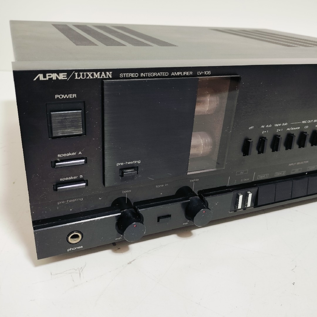 ALPINE/LUXMAN ラックスマン プリメインアンプ LV-105u 【公式通販】