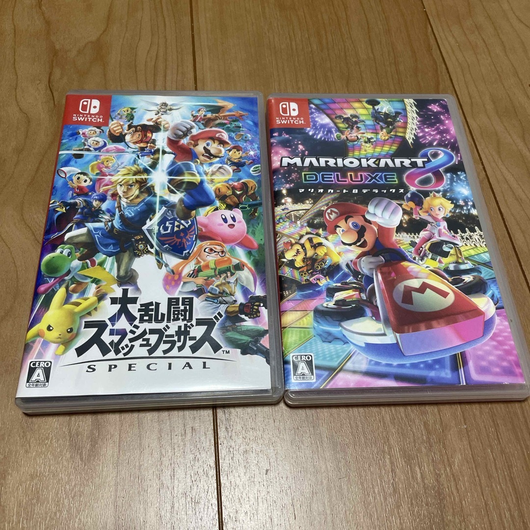 任天堂 - 0705102・05242 Switch マリカーとスマブラのセットの通販 by
