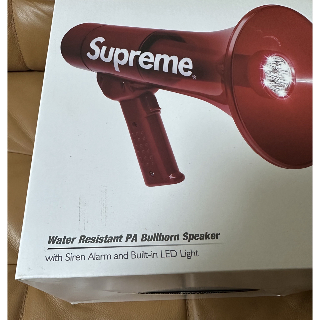 Supreme - 【未使用】supreme 拡声器 メガホン PYLE LEDライト防水