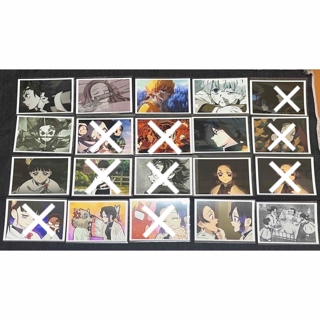 鬼滅の刃 ブロマイド 立志編 他 場面写 くじ ポストカード 鬼滅の刃
