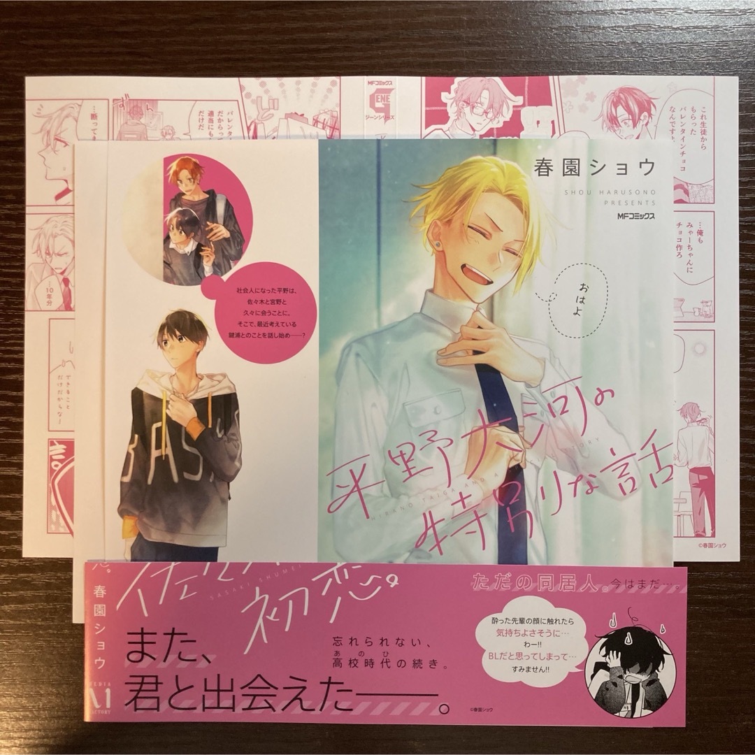 新品未開封 佐々木と宮野 平野と鍵浦 同人誌クラフトキット ブック