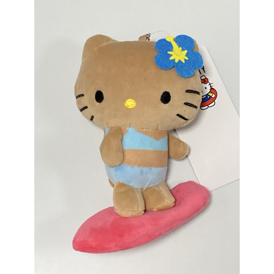 ハローキティ 夏休み海バージョン 日焼け レア 根付け ストラップ ご
