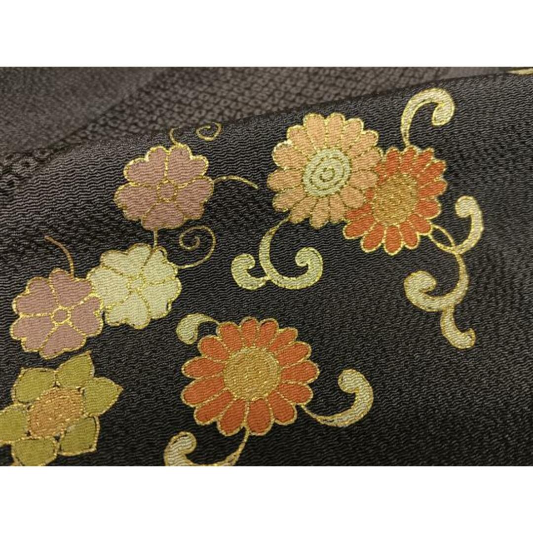 平和屋着物○訪問着 友禅 作家物 靖男 雪輪重ね花文 暈し染め 金彩 鬼