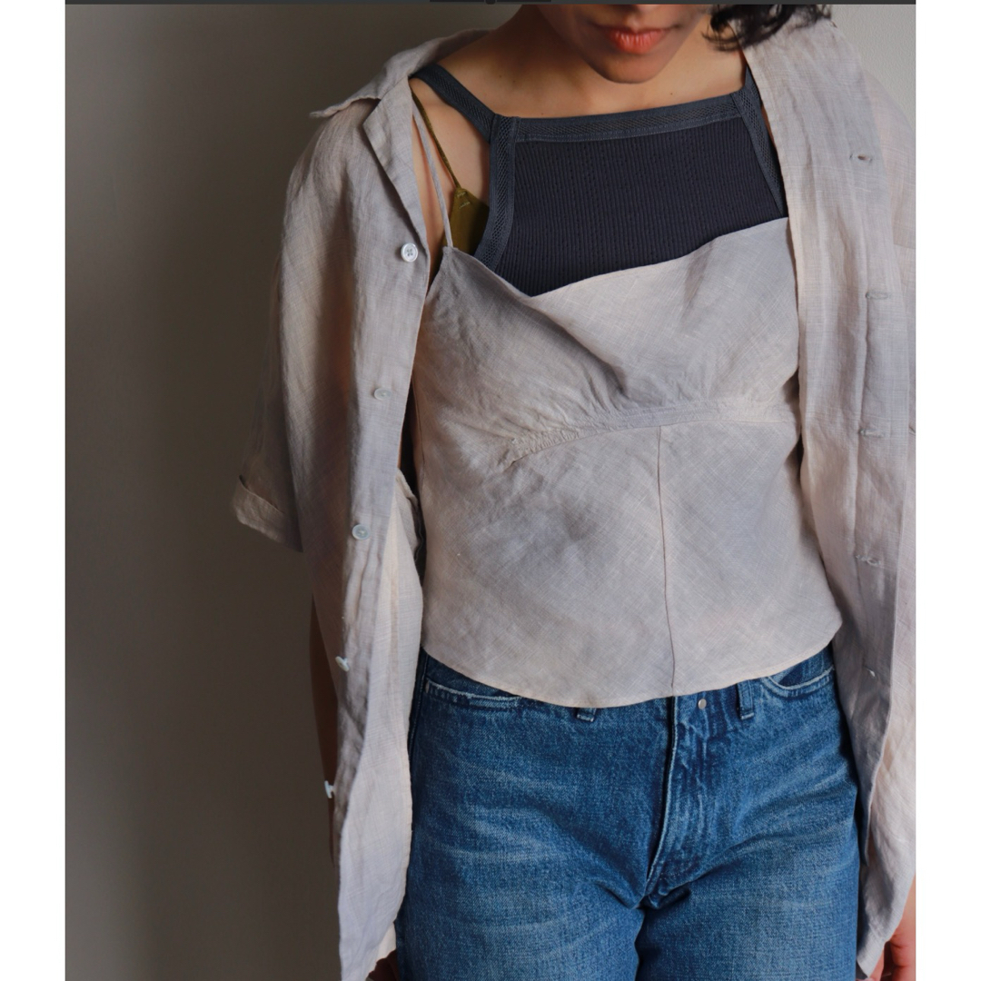 FUMIKA_UCHIDA - FUMIKA_UCHIDA EYELET RIB STITCH CAMISOLEの通販 by