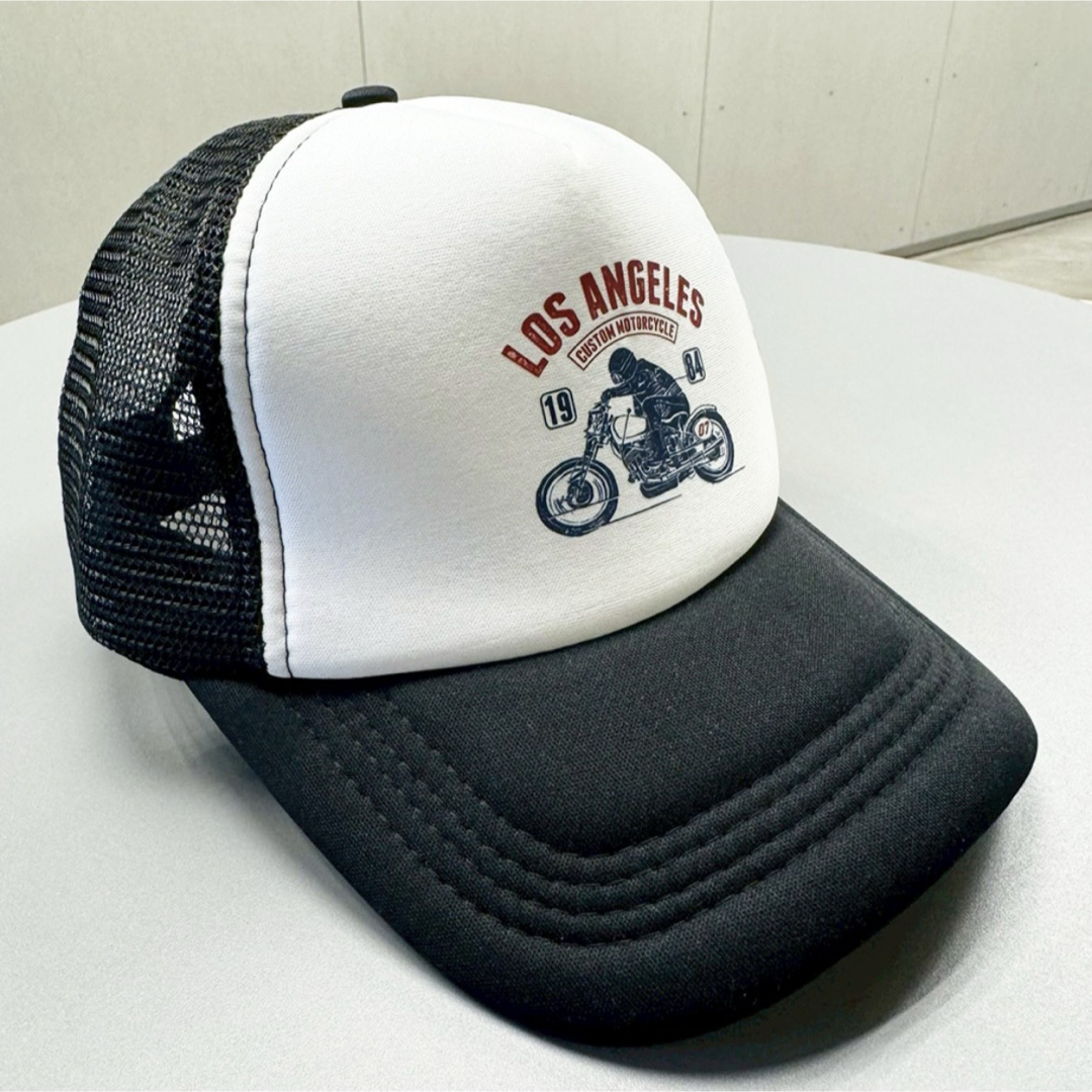 メッシュキャップ アメカジ トラッカーキャップ ロサンゼルス バイク