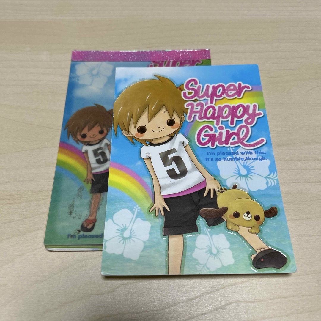 カミオジャパン - 平成レトロ SUPER HAPPY GIRL メモ帳の通販 by shop