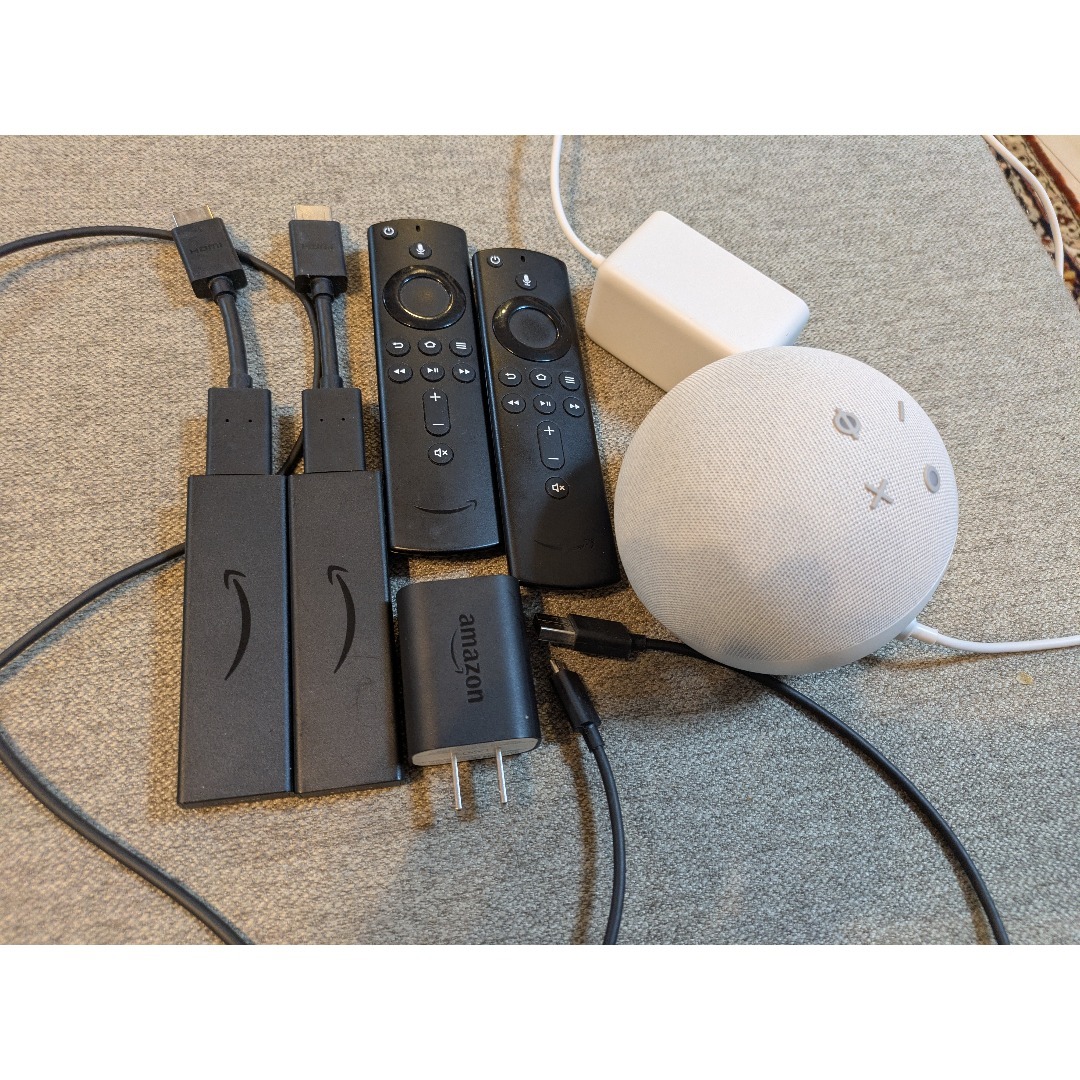 Amazon - Echo Dot 第4世代Fire TV Stick 4K 第1世代 2個の通販 by