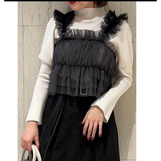 SNIDEL - 正規品 ショートチュールキャミソールの通販 by tama's shop