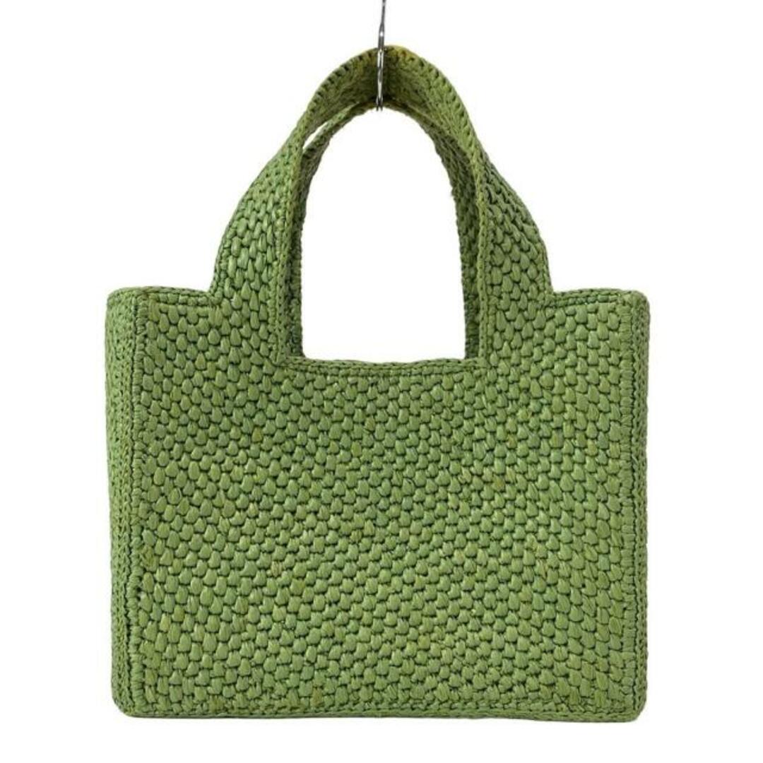 LOEWE(ロエベ) トートバッグ美品 フォント トート スモール グリーン