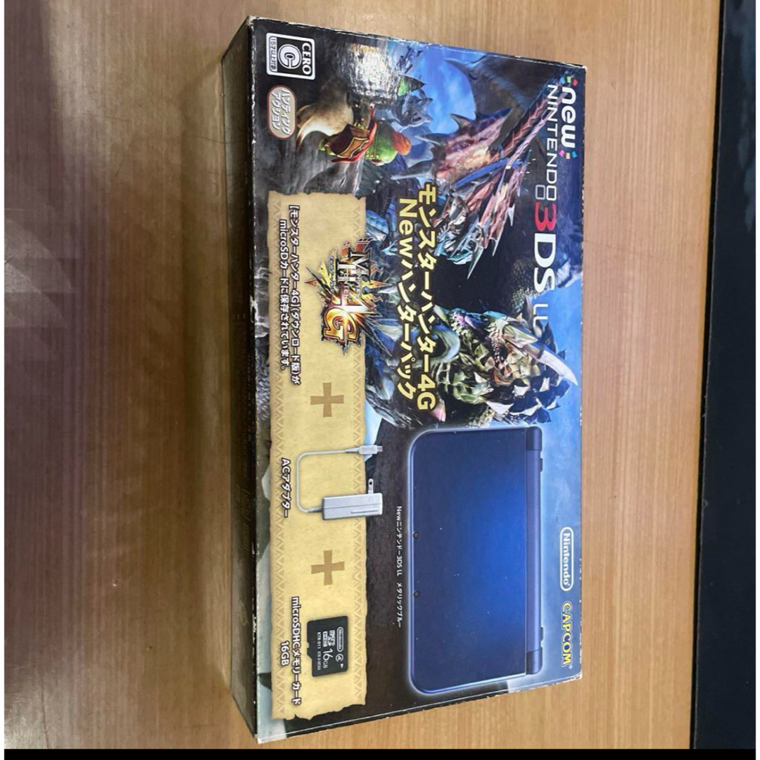 CAPCOMモンスターハンター4G スペシャルパック3DSLL 上画面IPS液晶