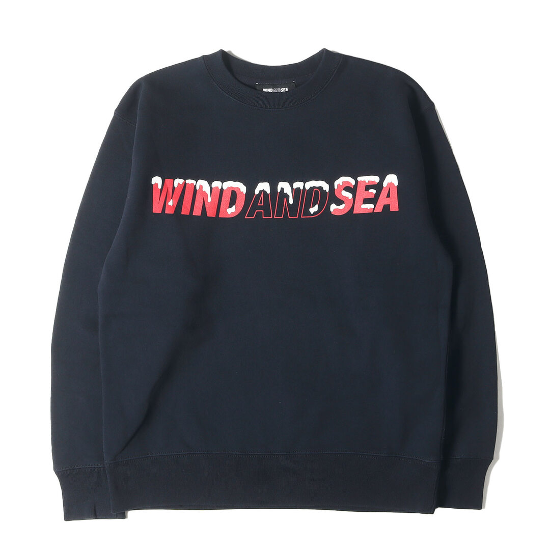 WIND AND SEA - WIND AND SEA ウィンダンシー スウェット ネイビー 紺