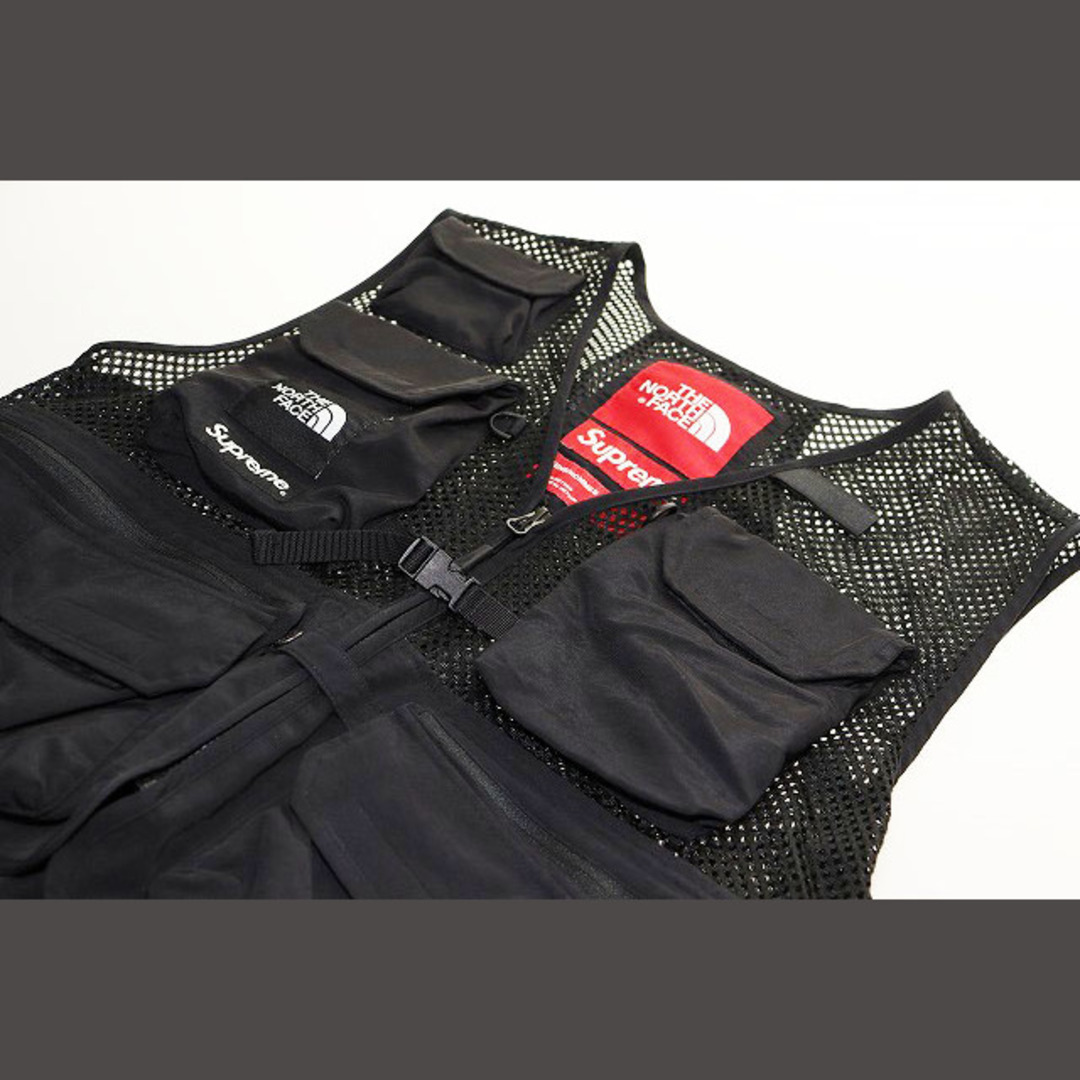 Supreme - SUPREME THE NORTH FACE CARGO VEST BLACK の通販 by