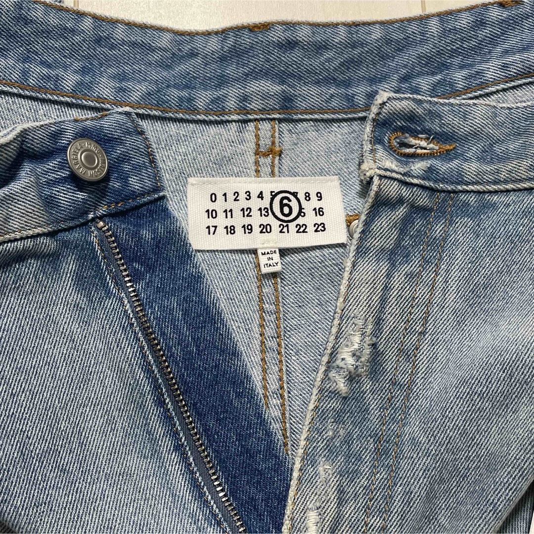 MM6 - 【新品未使用】MM6 Maison Margiela/ディストレストジーンズ28の