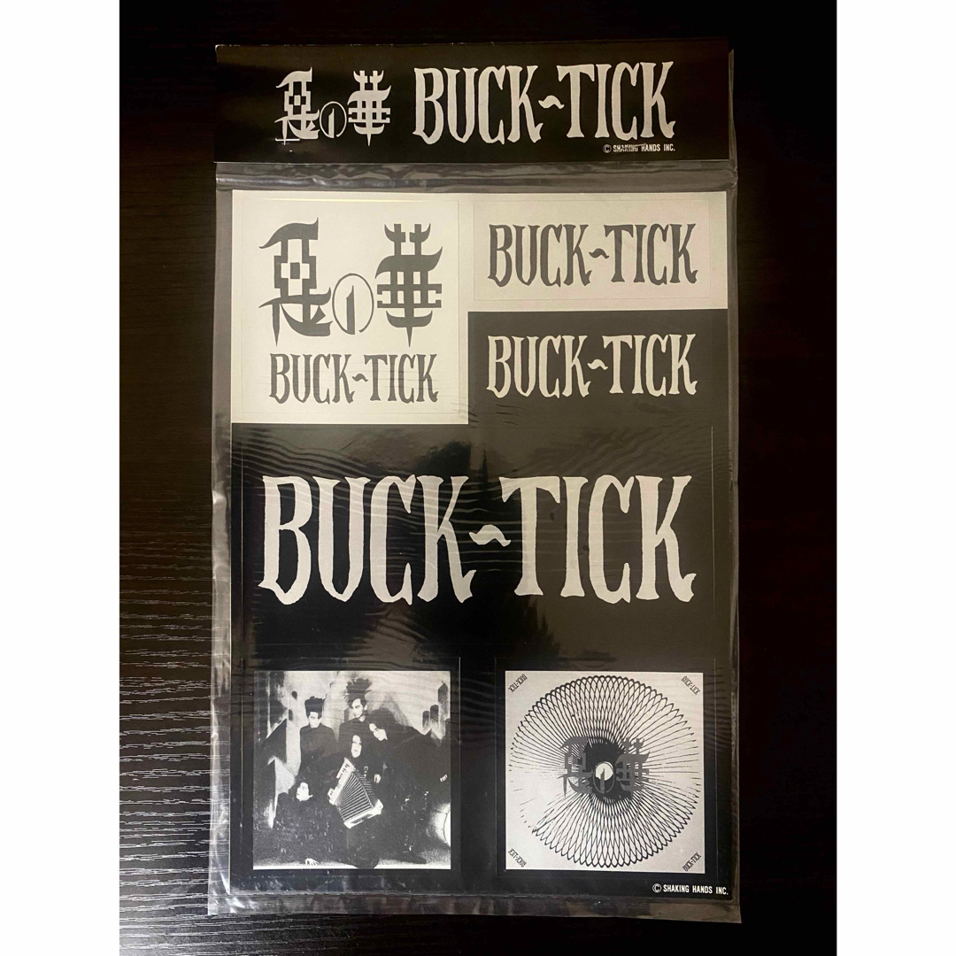 新品】 BUCK-TICK 悪の華 ツアーグッズ ステッカーセット バクチクの