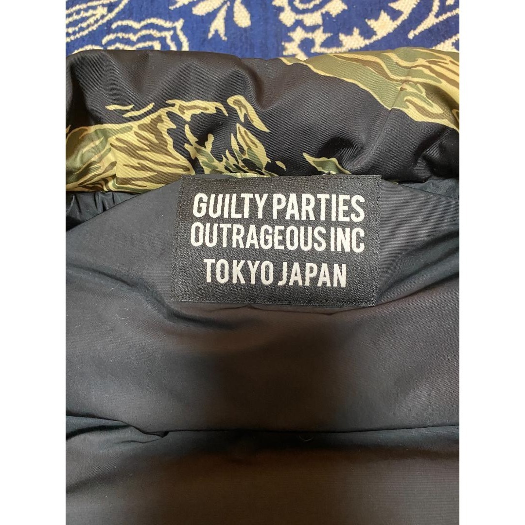 WACKO MARIA - WACKO MARIA ワコマリア ダウンベスト タイガーカモ