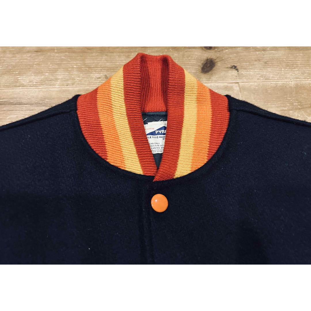 VINTAGE - スタジャン 古着 80s Pyramid ピラミッド Astros アストロズ