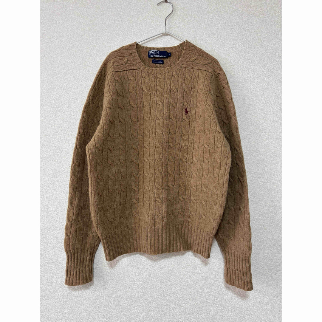 RALPH LAUREN ラルフローレン ウール100%ニット プルオーバー ラルフ