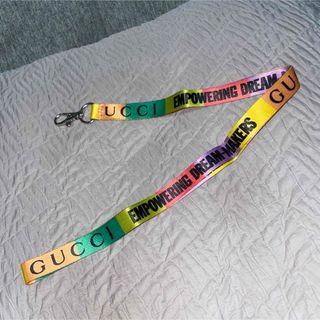 GUCCI - GUCCI ネックストラップ 正規品の通販 by poki｜グッチならラクマ