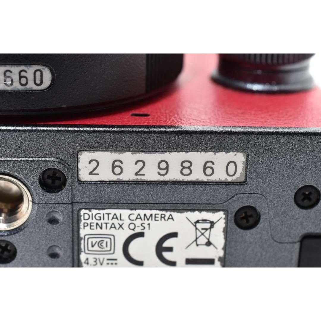 PENTAX - □ショット数805回□PENTAX Q-S1 ガンメタル LENS KITの通販