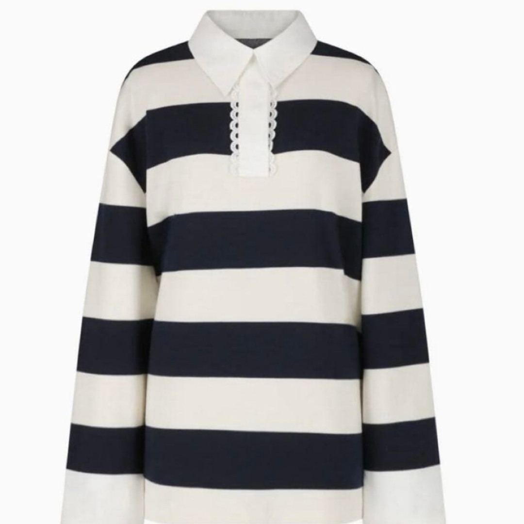 bibiy FRANCINE RUGBY TOPの通販 by kokomi｜ラクマ