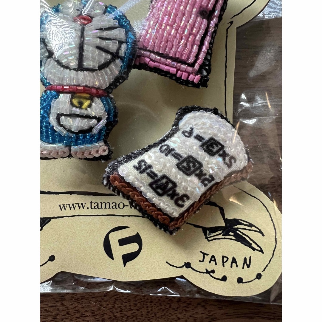ドラえもん - ドラえもん 刺繍ブローチ 藤子ミュージアム tamaoworld 3