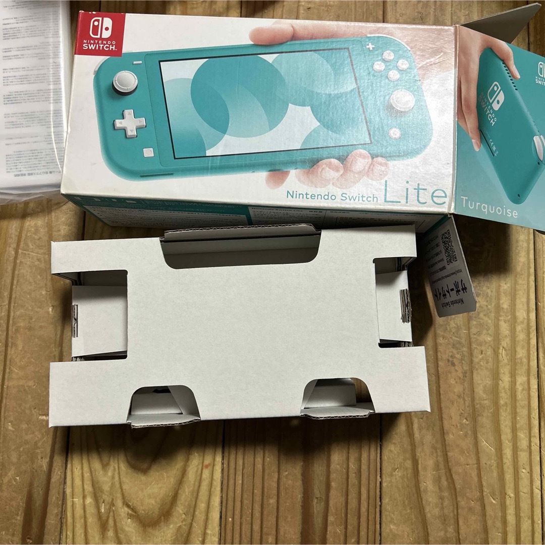 Nintendo Switch - Nintendo Switch Lite ターコイズ 空箱の通販 by