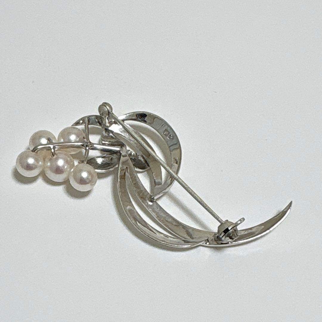 MIKIMOTO - 皇室御用達✨ MIKIMOTO あこや 本真珠 5珠 パール ブローチ